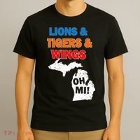 Lions Tigers Wings Oh Mi T-Shirt thumb 3