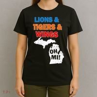 Lions Tigers Wings Oh Mi T-Shirt thumb 4