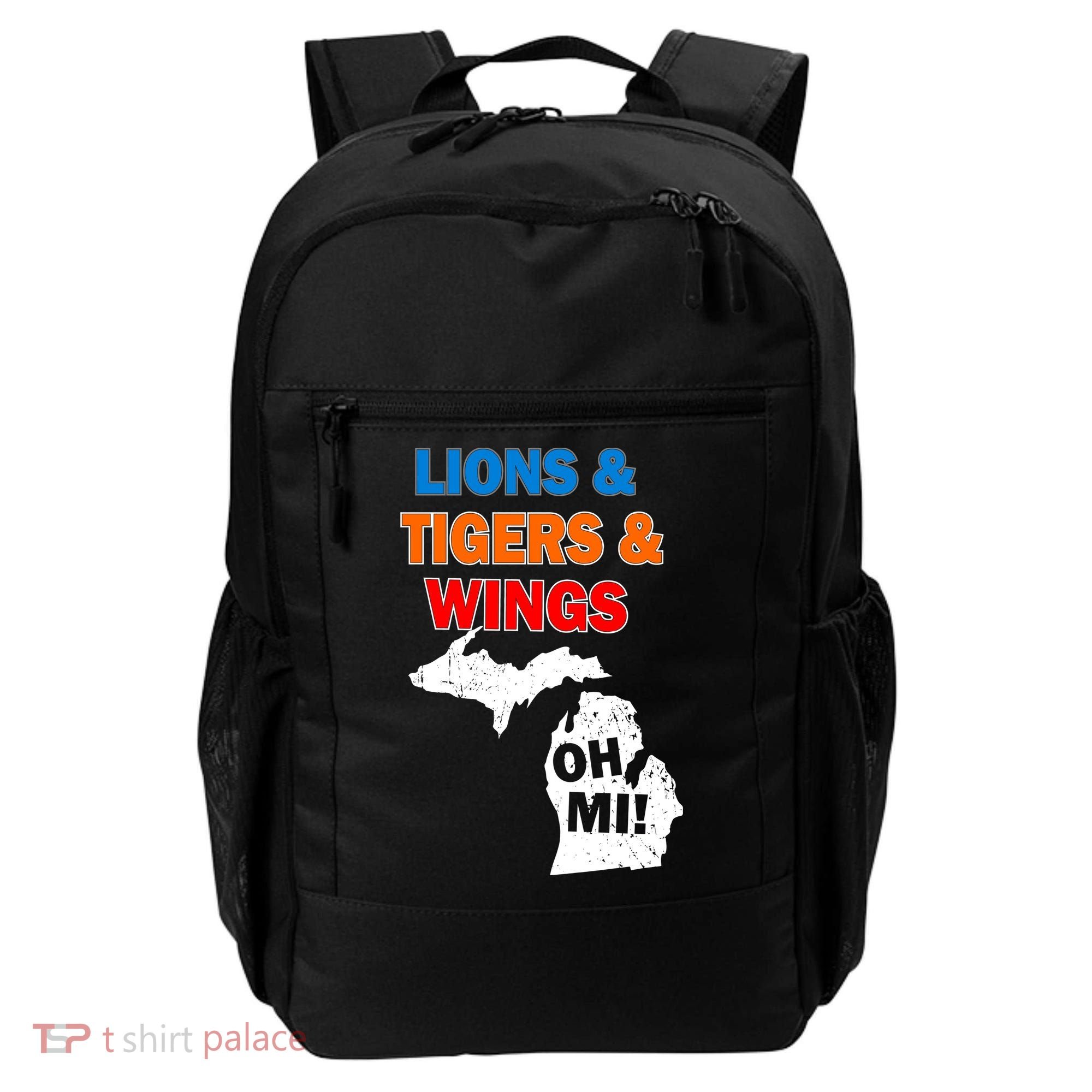 Lions Tigers Wings Oh Mi Backpack