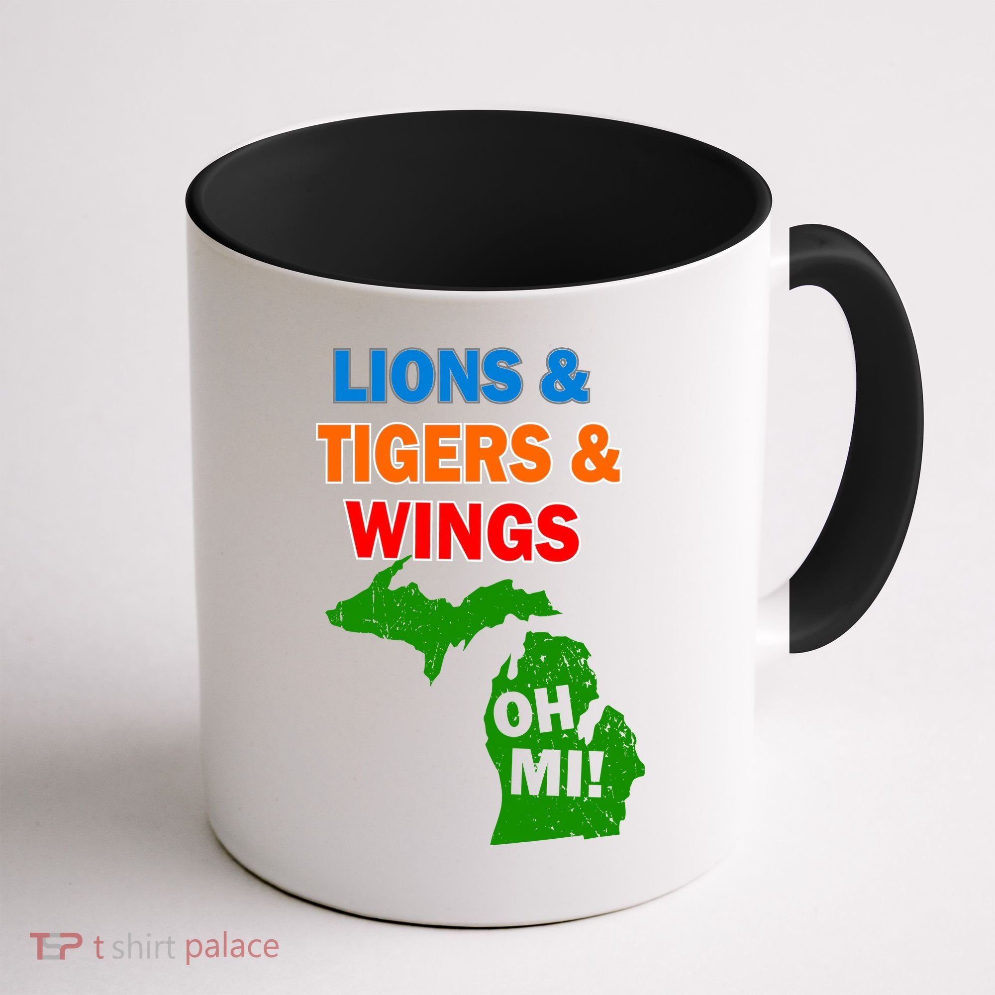 Lions Tigers Wings Oh Mi Coffee Mug