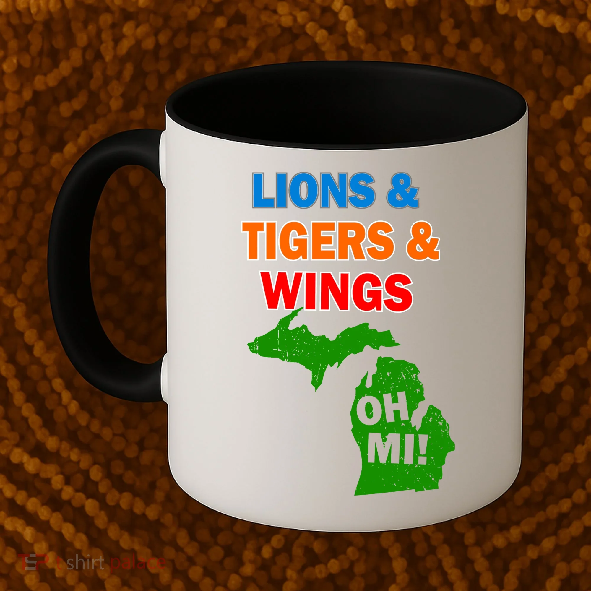 Lions Tigers Wings Oh Mi Coffee Mug