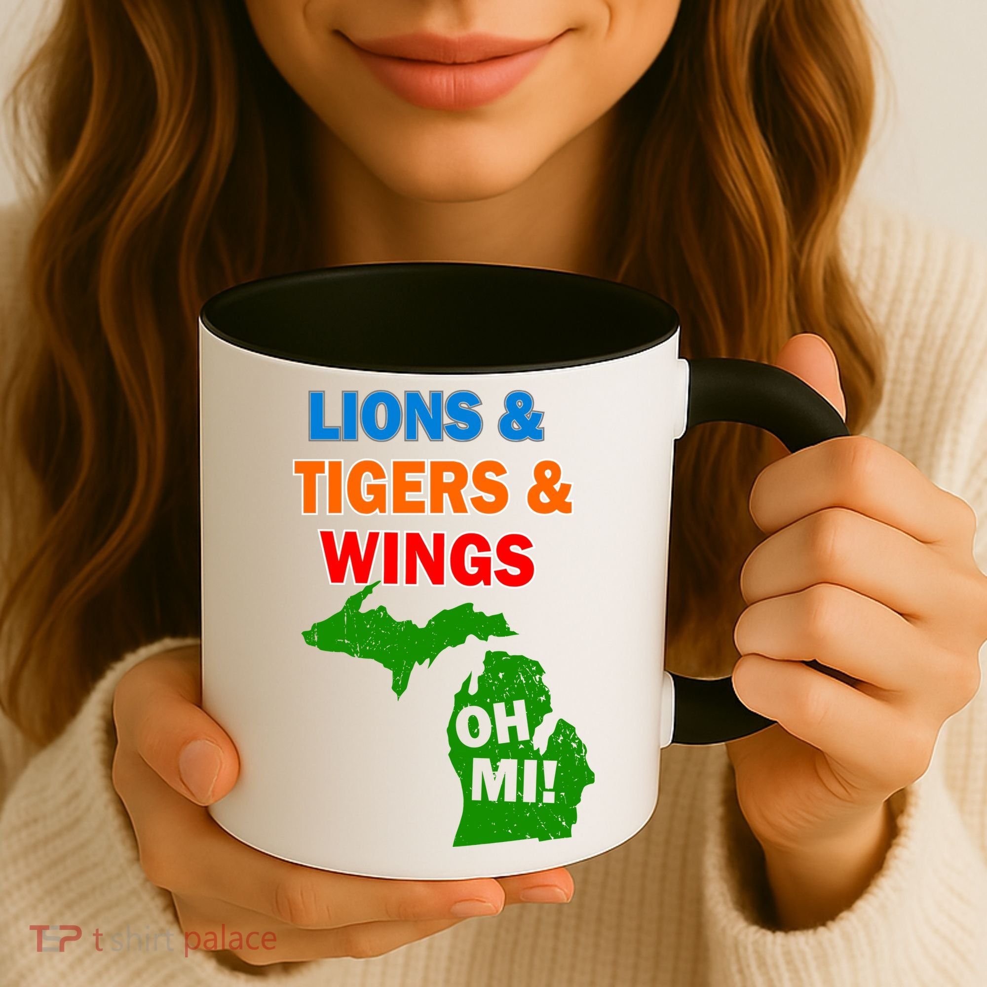 Lions Tigers Wings Oh Mi Coffee Mug