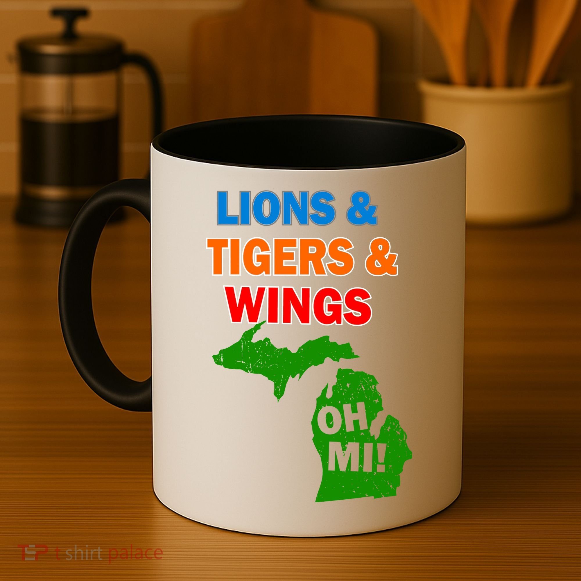 Lions Tigers Wings Oh Mi Coffee Mug