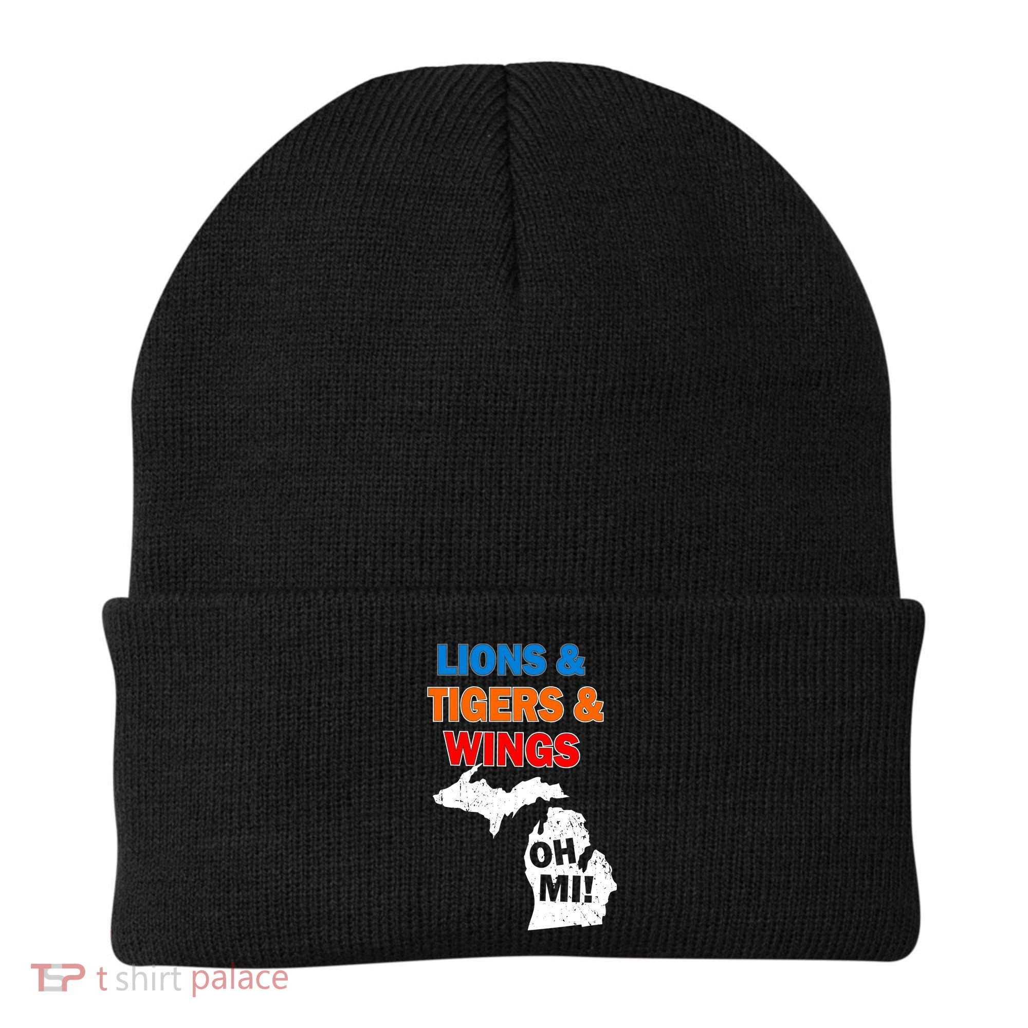 Lions Tigers Wings Oh Mi Beanie