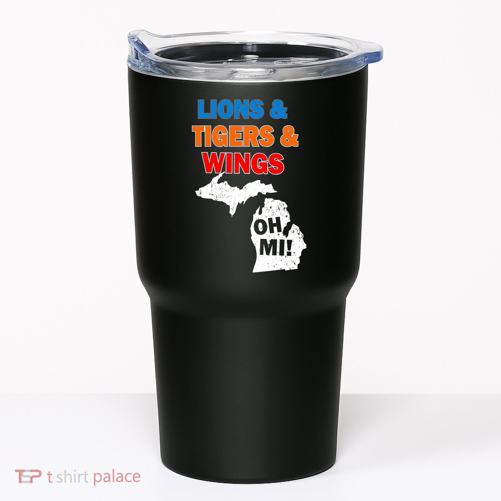 Lions Tigers Wings Oh Mi Tumbler