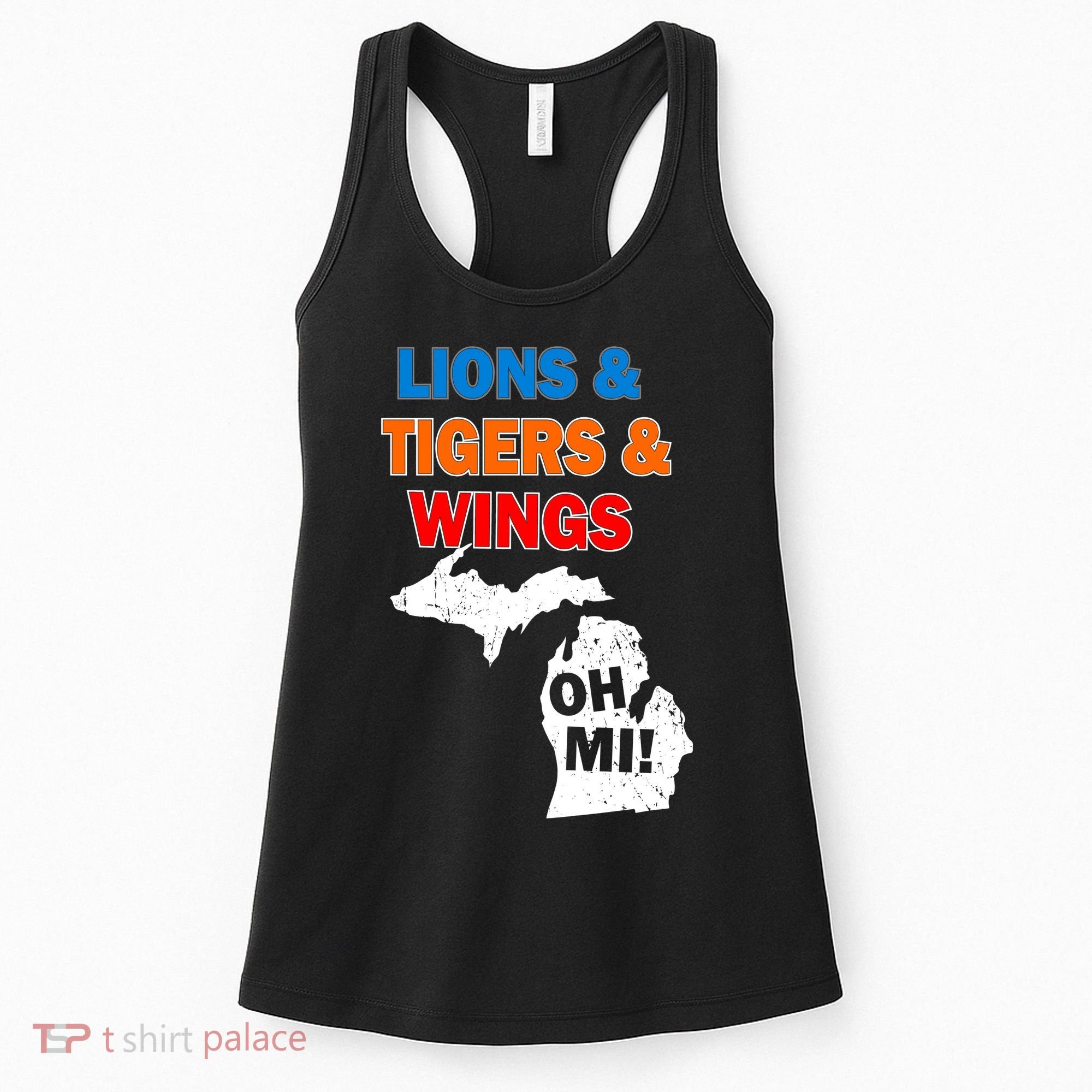 Lions Tigers Wings Oh Mi Women's Tank Top