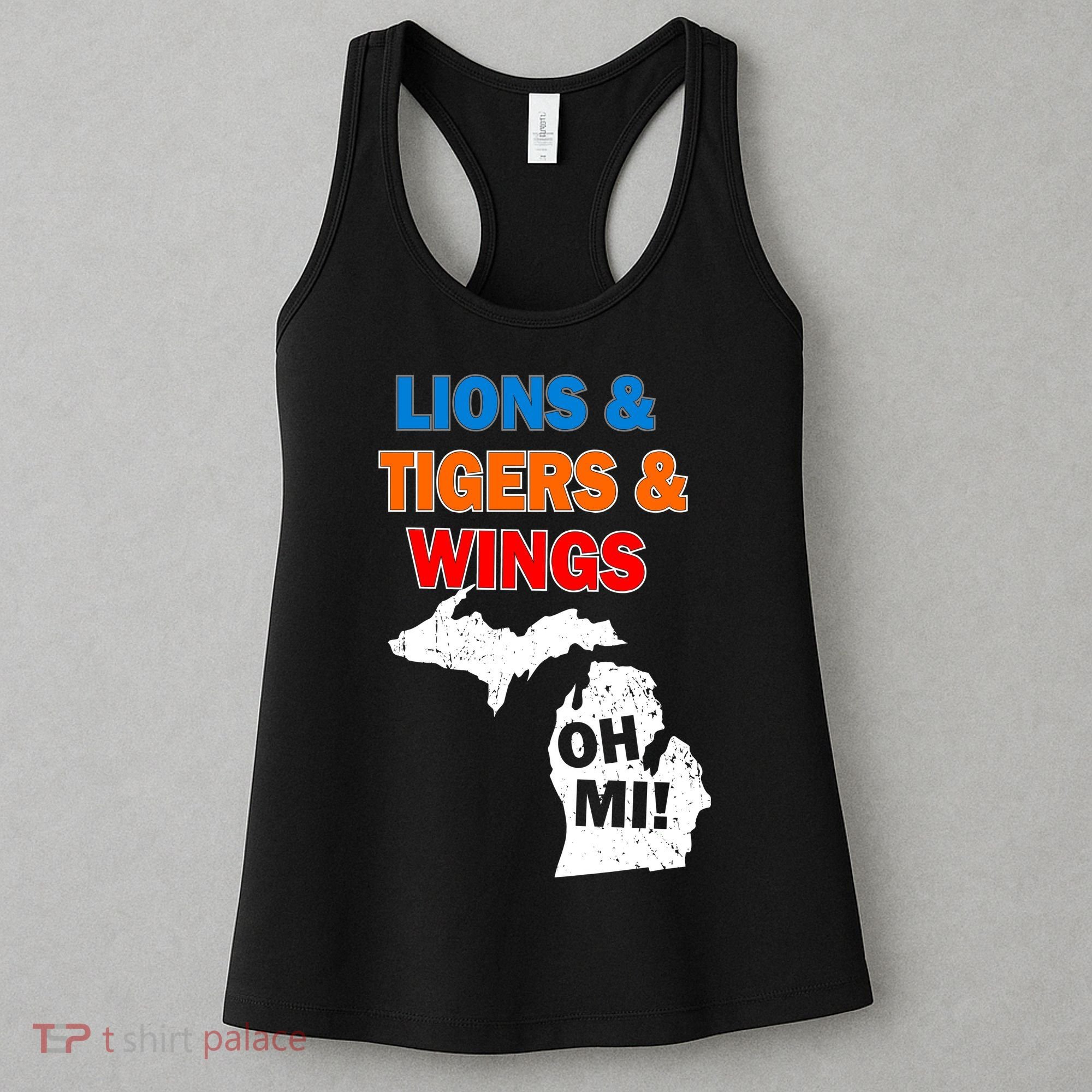 Lions Tigers Wings Oh Mi Women's Tank Top