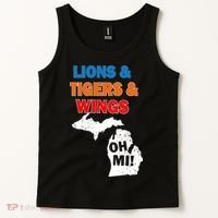 Lions Tigers Wings Oh Mi Tank Top thumb 2