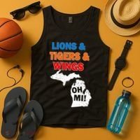 Lions Tigers Wings Oh Mi Tank Top thumb 4