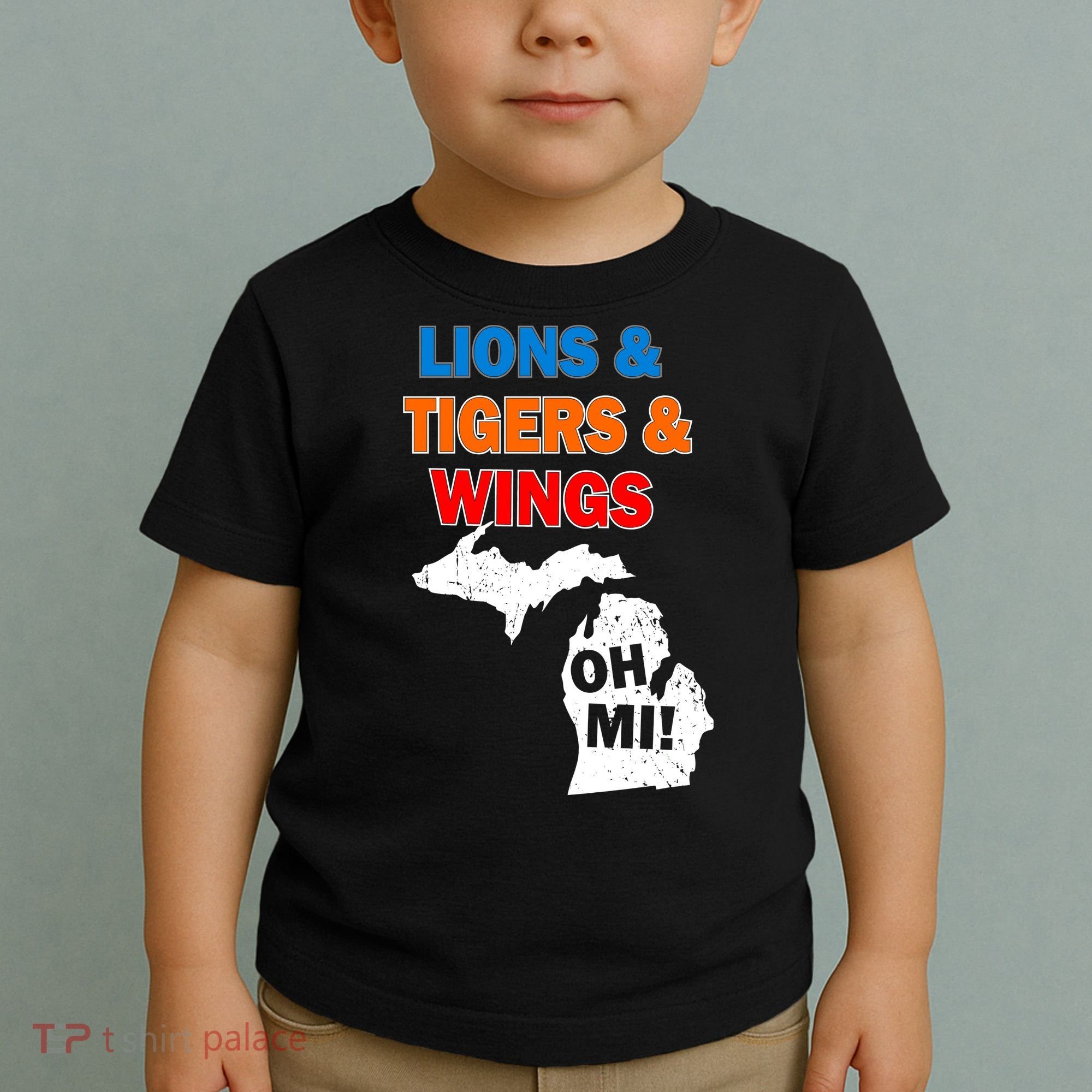 Lions Tigers Wings Oh Mi Toddler T-Shirt