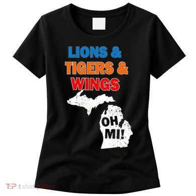 Lions Tigers Wings Oh Mi Women's T-Shirt