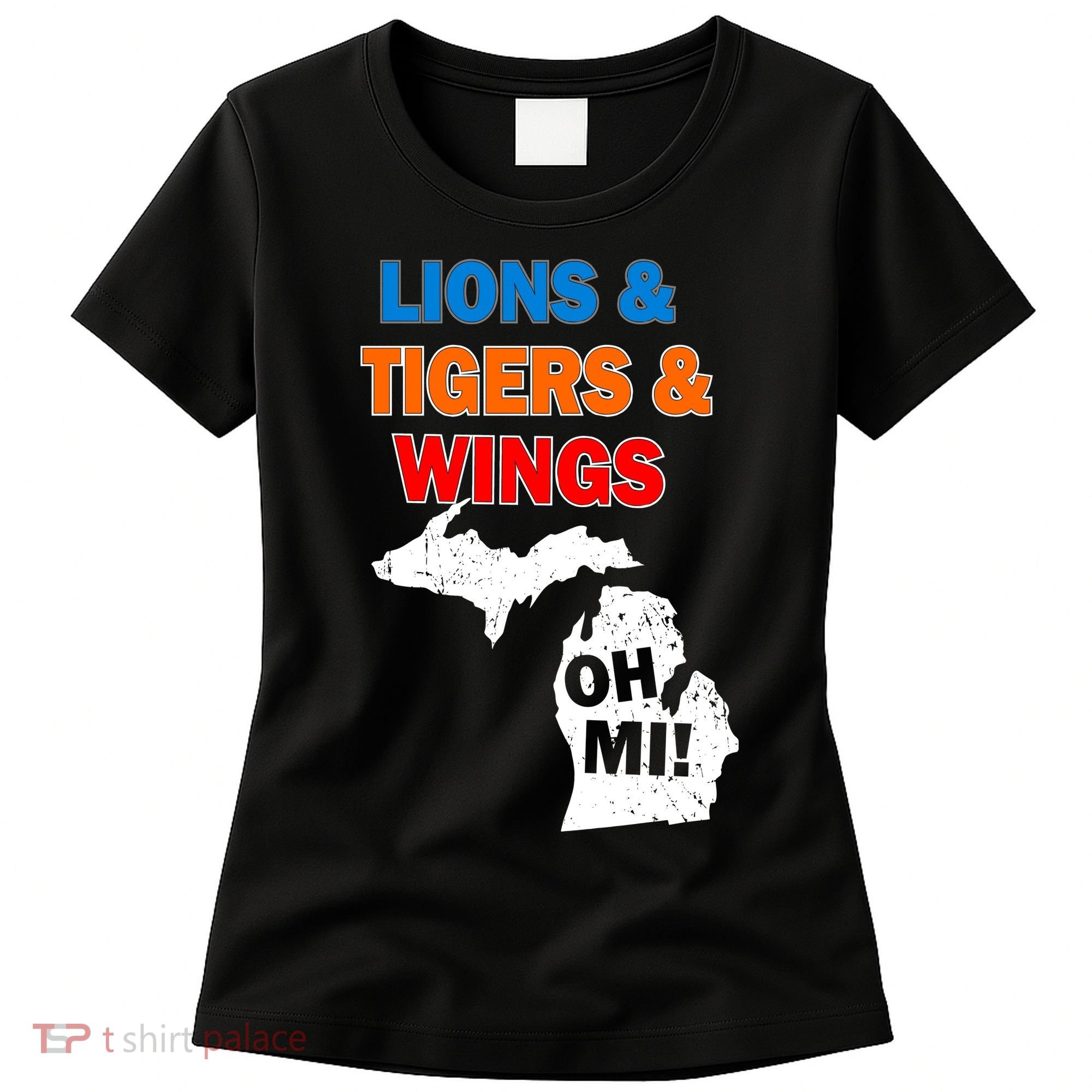 Lions Tigers Wings Oh Mi Women's T-Shirt