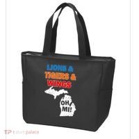 Lions Tigers Wings Oh Mi Tote Bag thumb 3