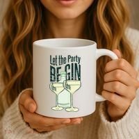Let The Party Begin Celebration Coffee Mug thumb 3