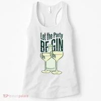 Let The Party Begin Celebration Women's Tank Top thumb 0