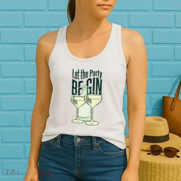 Let The Party Begin Celebration Women's Tank Top