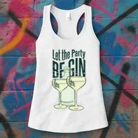 Let The Party Begin Celebration Women's Tank Top thumb 3