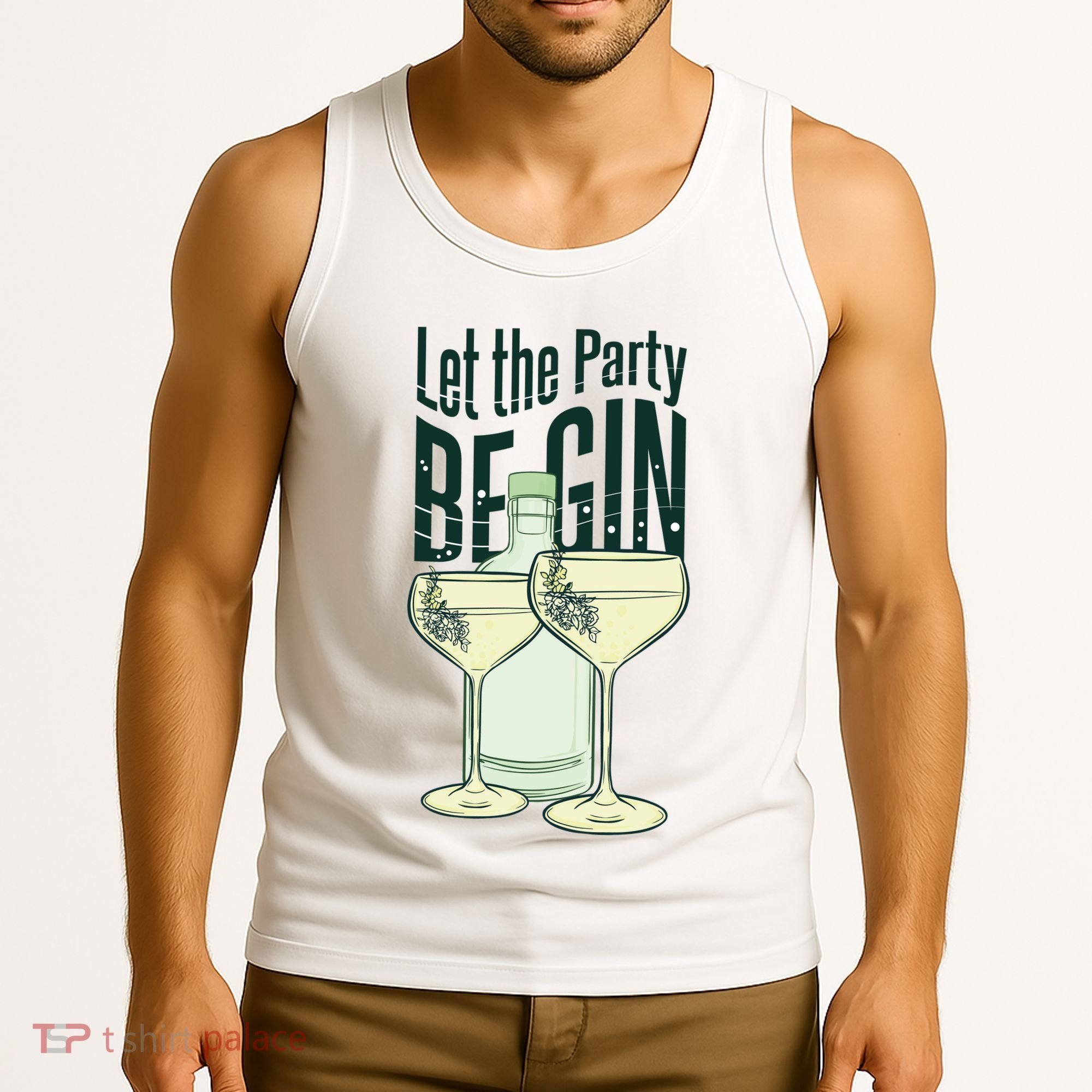Let The Party Begin Celebration Tank Top
