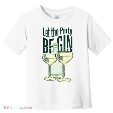 Let The Party Begin Celebration Toddler T-Shirt