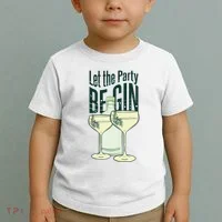 Let The Party Begin Celebration Toddler T-Shirt thumb 2