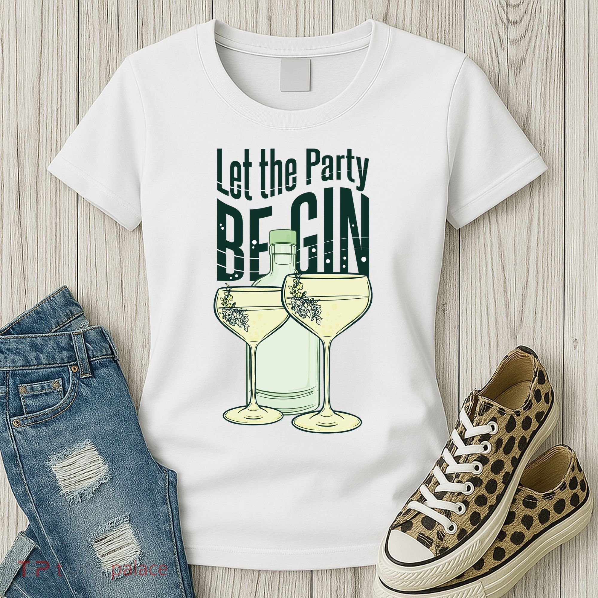 Let The Party Begin Celebration Women's T-Shirt