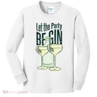 Let The Party Begin Celebration Kids Long Sleeve Shirt thumb 0