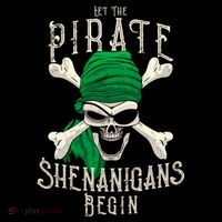 Let The Pirate Shenanigans Begin Pirate Skull Jolly Roger Gift Coffee Mug thumb 5
