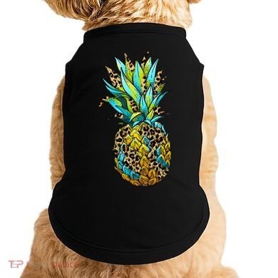 Leopard Tropical Pineapple Doggie Tank