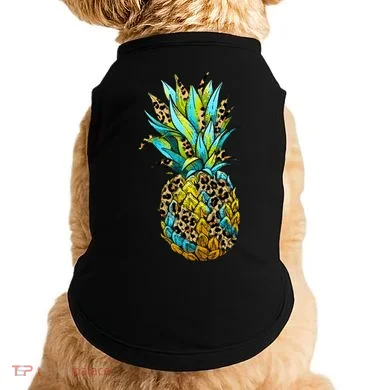 Leopard Tropical Pineapple Doggie Tank