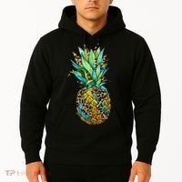 Leopard Tropical Pineapple Hoodie thumb 2