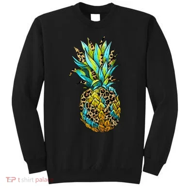 Leopard Tropical Pineapple Sweatshirt