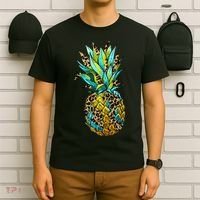 Leopard Tropical Pineapple T-Shirt thumb 6