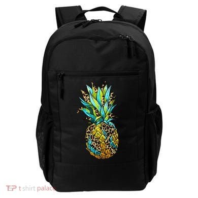 Leopard Tropical Pineapple Backpack