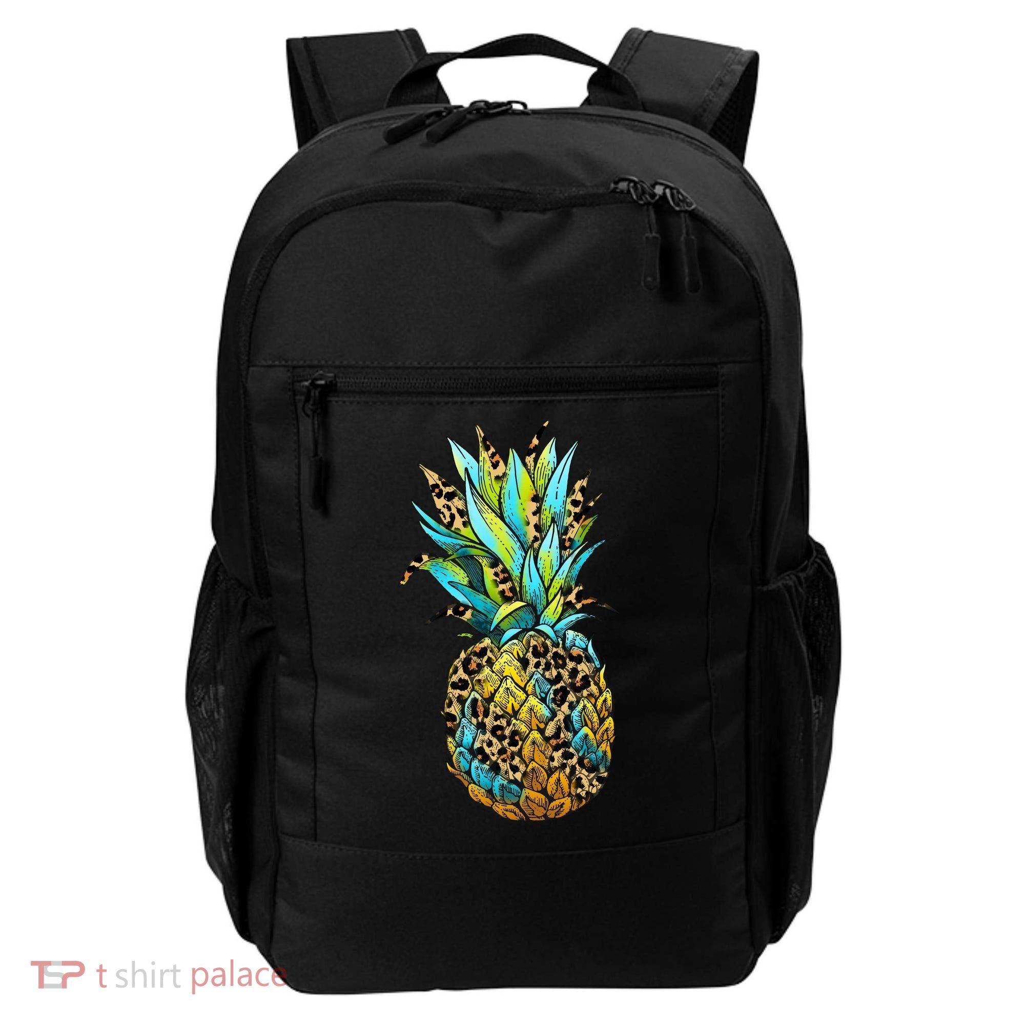 Leopard Tropical Pineapple Backpack