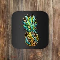 Leopard Tropical Pineapple Coaster thumb 0
