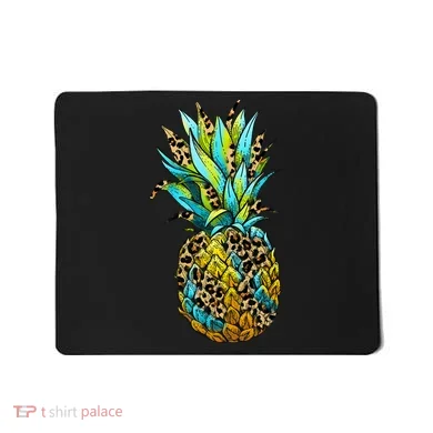 Leopard Tropical Pineapple Mousepad