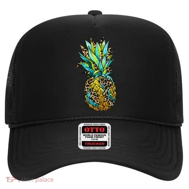 Leopard Tropical Pineapple Hat
