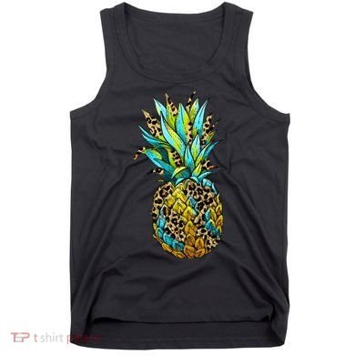Leopard Tropical Pineapple Tank Top