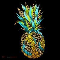 Leopard Tropical Pineapple Tank Top thumb 6