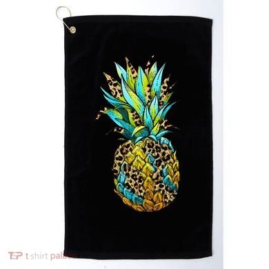 Leopard Tropical Pineapple Golf Towel