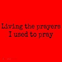 Living The Prayers I Used To Pray Santa Hat thumb 1