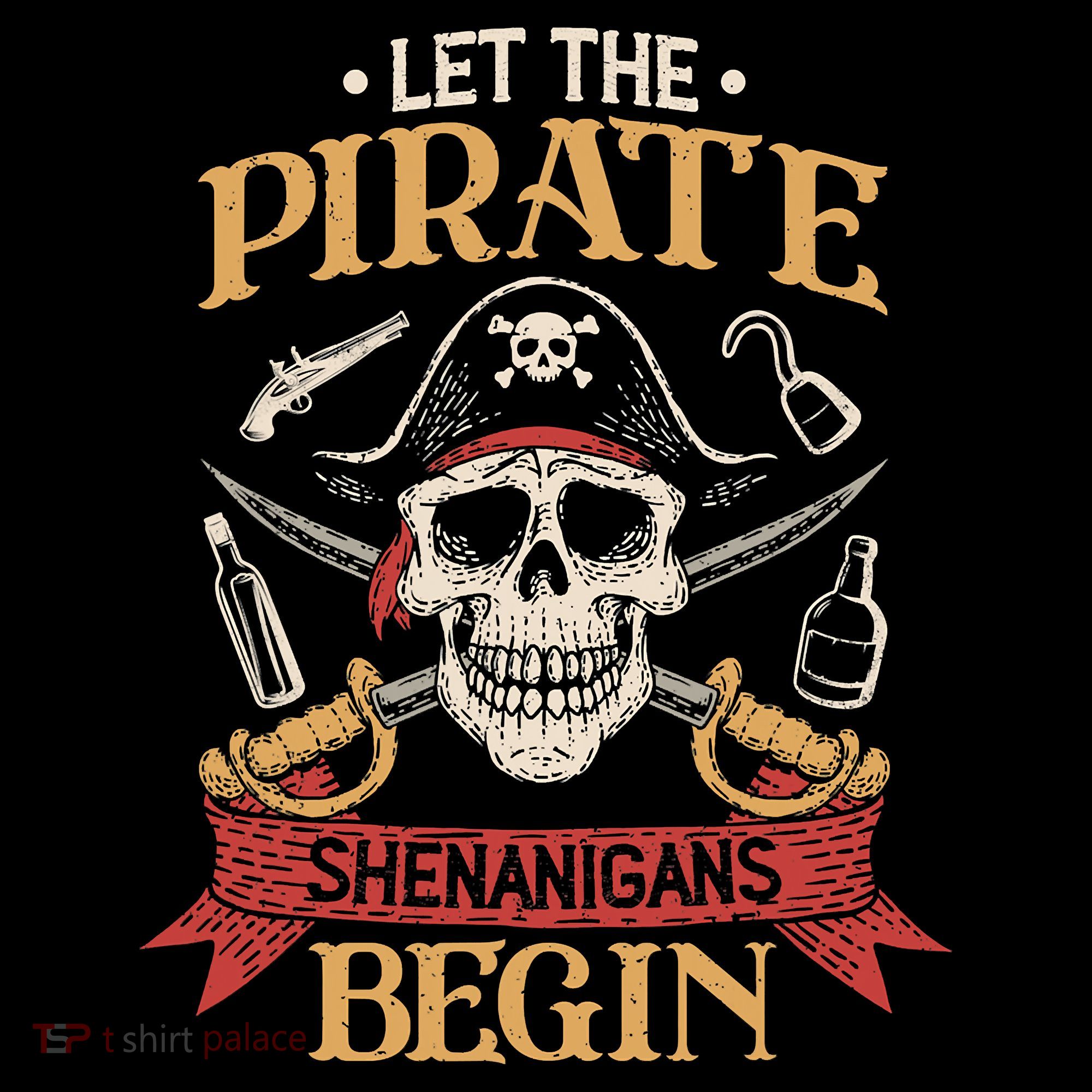 Let The Pirate Shenanigans Begins Crossbones Freebooter Trending Skeleton Skull Coffee Mug