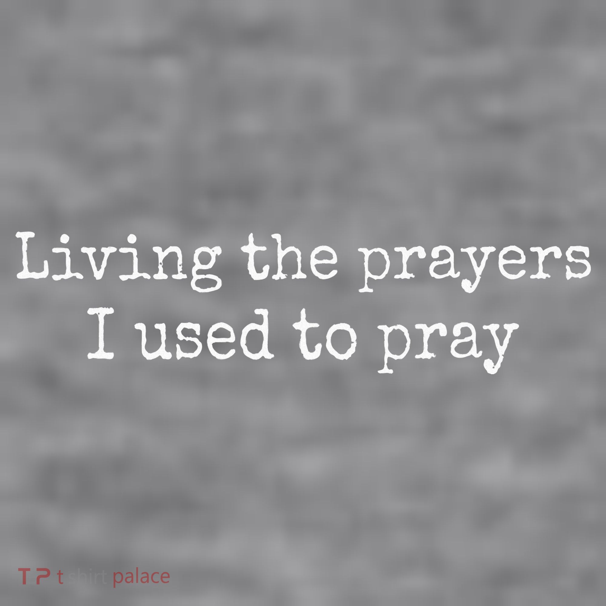 Living The Prayers I Used To Pray Women's Racerback Cropped Tank