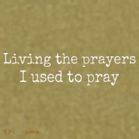 Living The Prayers I Used To Pray Garment-Dyed Women's Muscle Tee thumb 6