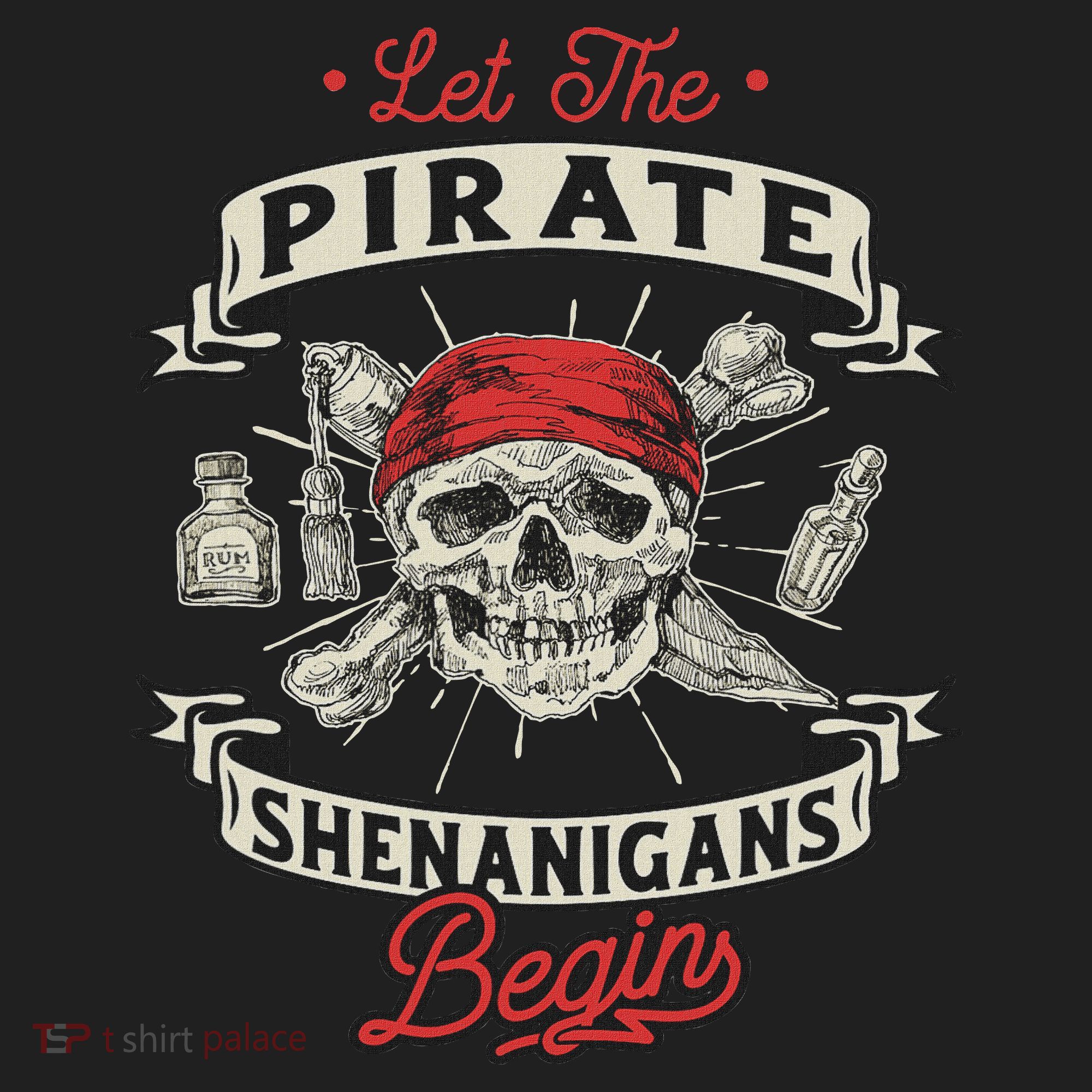 Let The Pirate Shenanigans Begin Crossbones Freebooter Women's Sweatshirt