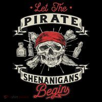 Let The Pirate Shenanigans Begin Crossbones Freebooter Backpack thumb 2