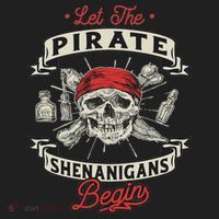 Let The Pirate Shenanigans Begin Crossbones Freebooter Beanie thumb 2