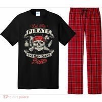 Let The Pirate Shenanigans Begin Crossbones Freebooter Pajama Set thumb 0