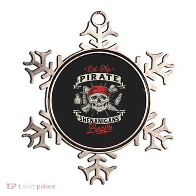 Let The Pirate Shenanigans Begin Crossbones Freebooter Ornament