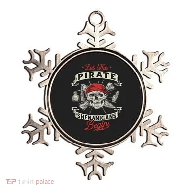 Let The Pirate Shenanigans Begin Crossbones Freebooter Ornament